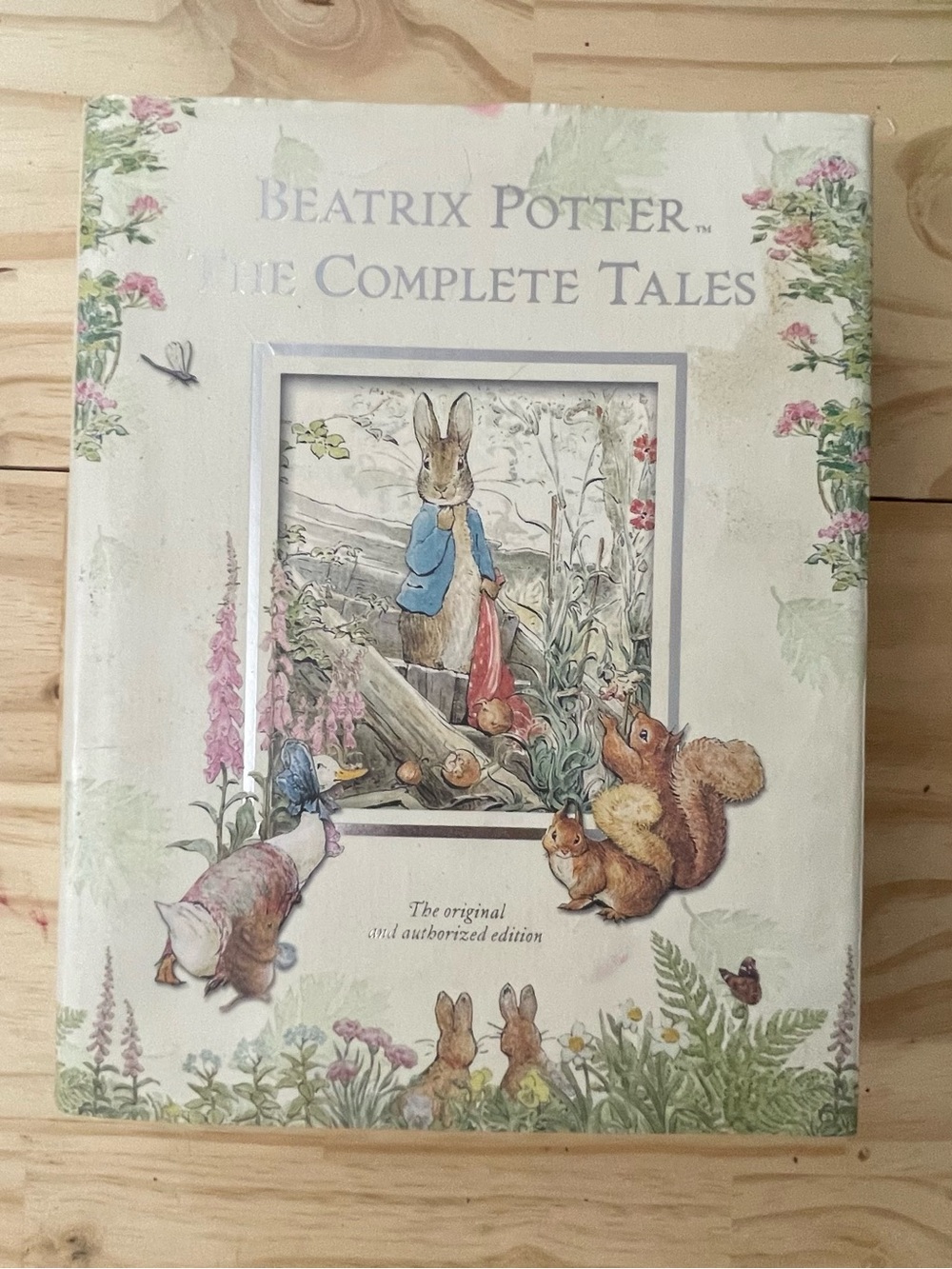 Beatrix Potter The Complete Tales Hardcover - Pastel Floral Cover